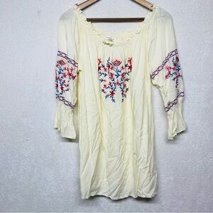 Love Stitch embroidered tunic L